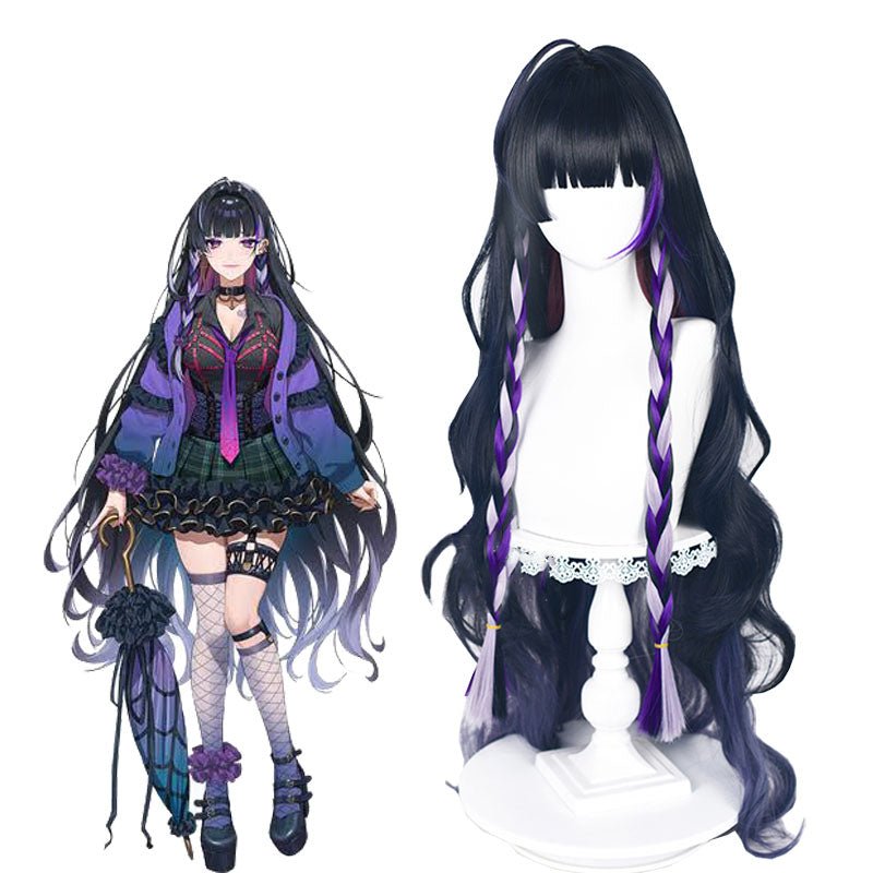 Nijisanji Vtuber Meloco Kyoran Gradient Cosplay Wig - lemailwigs