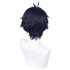Nijisanji Vtuber Ren Zotto Black Mixed Purple Cosplay Wigs - lemailwigs
