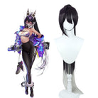Nikke The Goddess Of Victory Sin Black Mixed Grey Cosplay Wig - lemailwigs