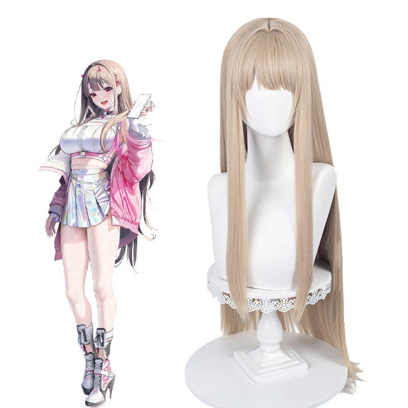 Nikke The Goddess Of Victory Viper Long Straight Cosplay Wig - lemailwigs