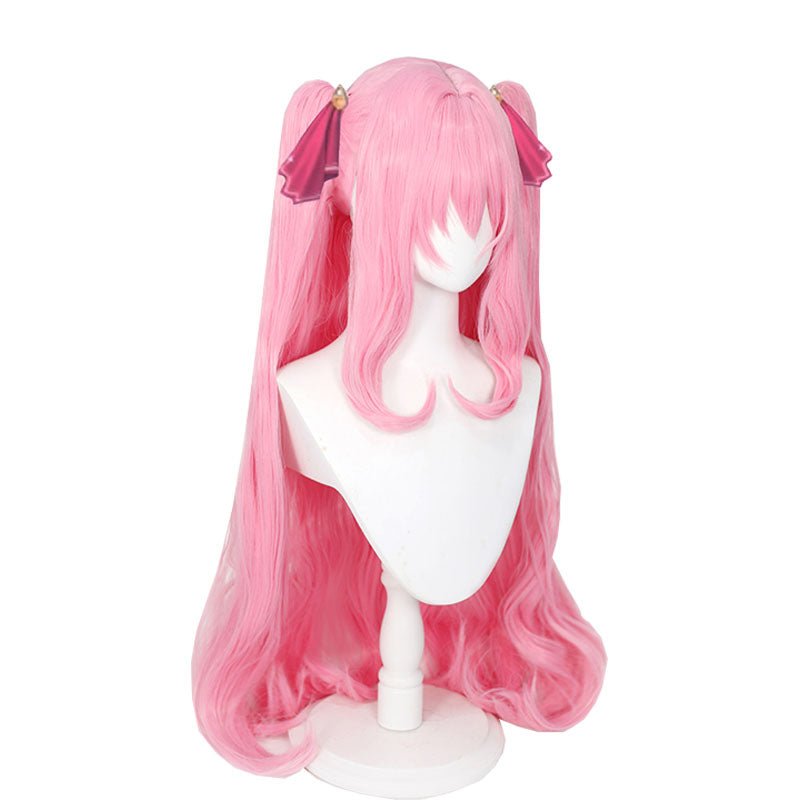 Nikke The Goddess Of Victory Yuni Pink Cosplay Wig - lemailwigs
