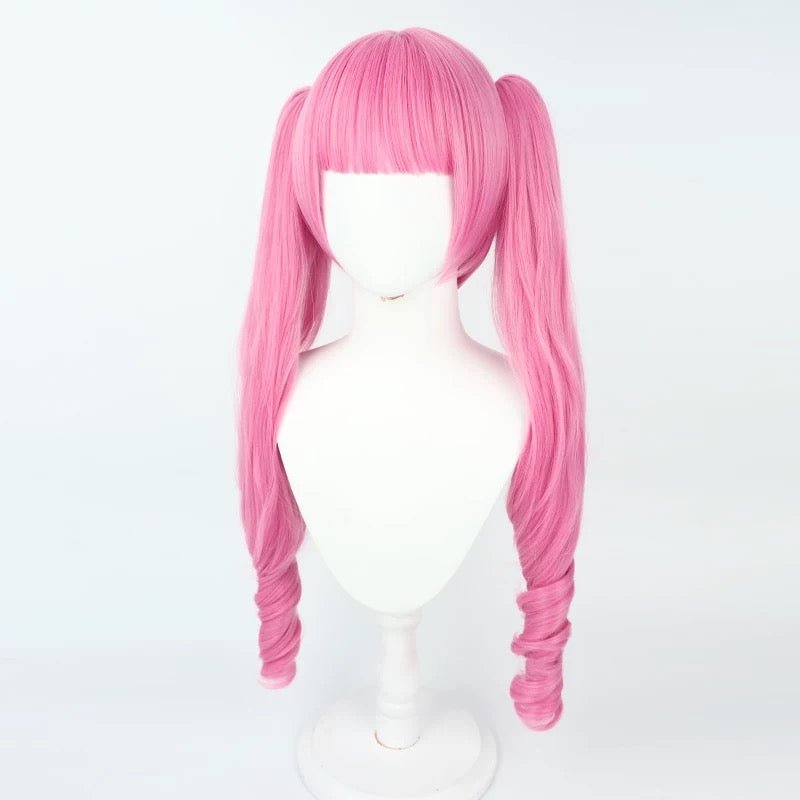One Piece Perona Pink Cosplay Wigs - lemailwigs