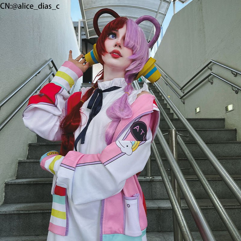 ONE PIECE Red Uta Cosplay Wigs - lemailwigs