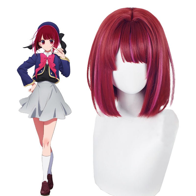 Oshi no Ko Arima Kana Multi-Color Short BoBo Cosplay Wig - lemailwigs