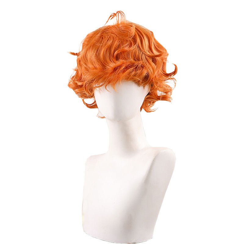 Panty & Stocking with Garterbelt Brief Short Orange Cosplay Wig2