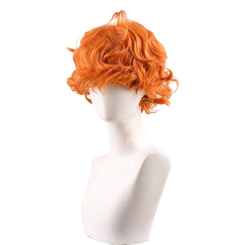 Panty & Stocking with Garterbelt Brief Short Orange Cosplay Wig3