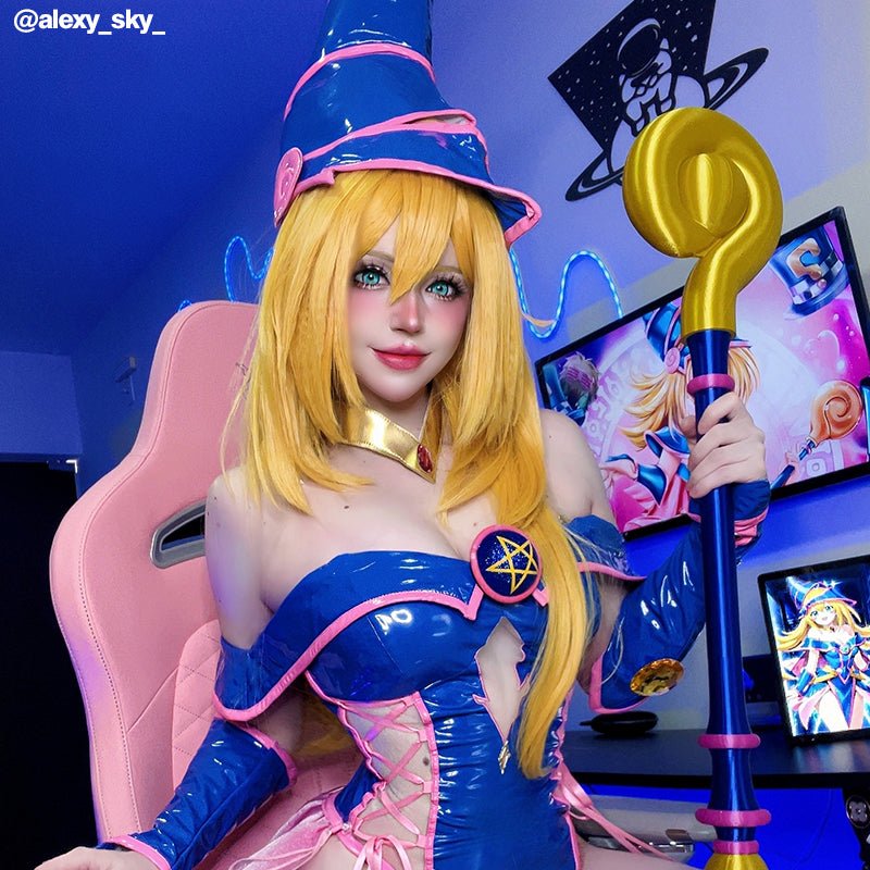 Panty & Stocking with Garterbelt Panty Long Blonde Cosplay Wig - lemailwigs