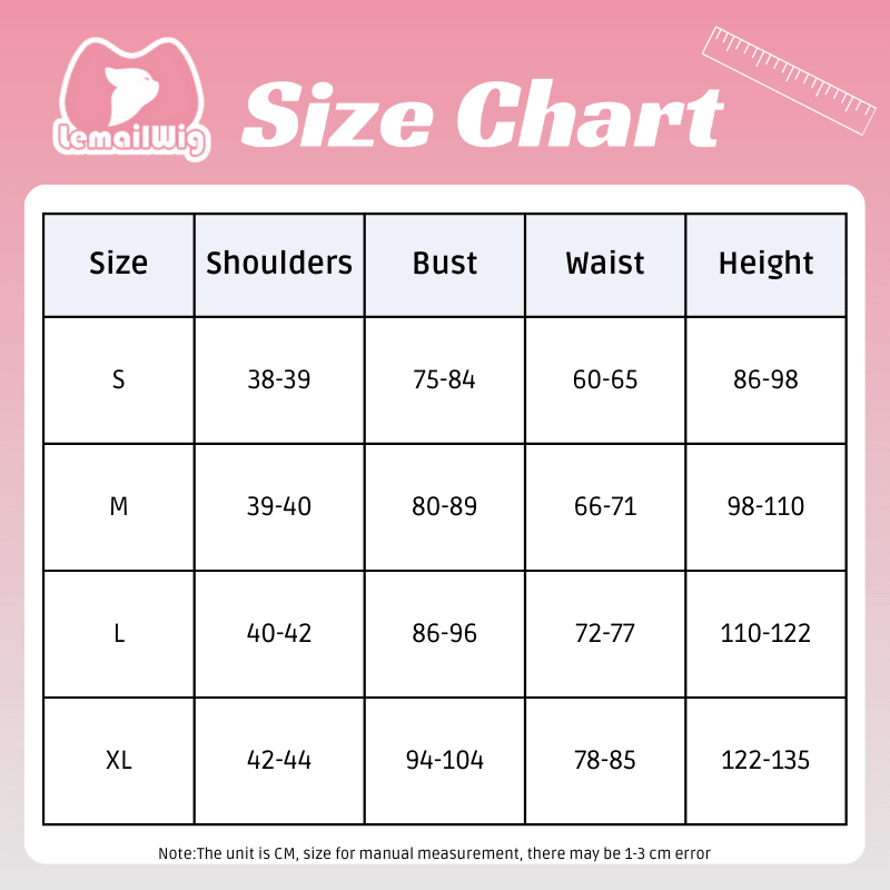 Panty & Stocking with Garterbelt Stocking Anarchy Sweets Paradise Maid Outfit Cosplay Costume - lemailwigs