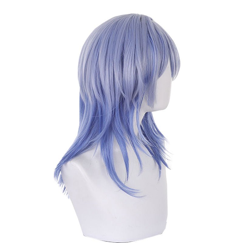 Path to Nowhere Hecate Grey Mixed Blue Cosplay Wigs - lemailwigs