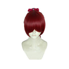 Persona 5 Royal Kasumi Yoshizawa Long Curly Wine Red Ponytail Cosplay Wigs - lemailwigs