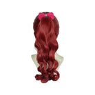 Persona 5 Royal Kasumi Yoshizawa Long Curly Wine Red Ponytail Cosplay Wigs - lemailwigs