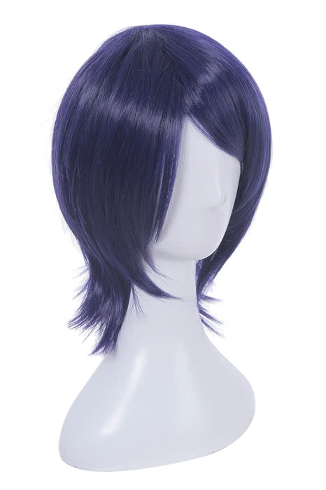 Persona 5 Yusuke Kitagawa Short Dark Blue Straight Cosplay Wigs - lemailwigs