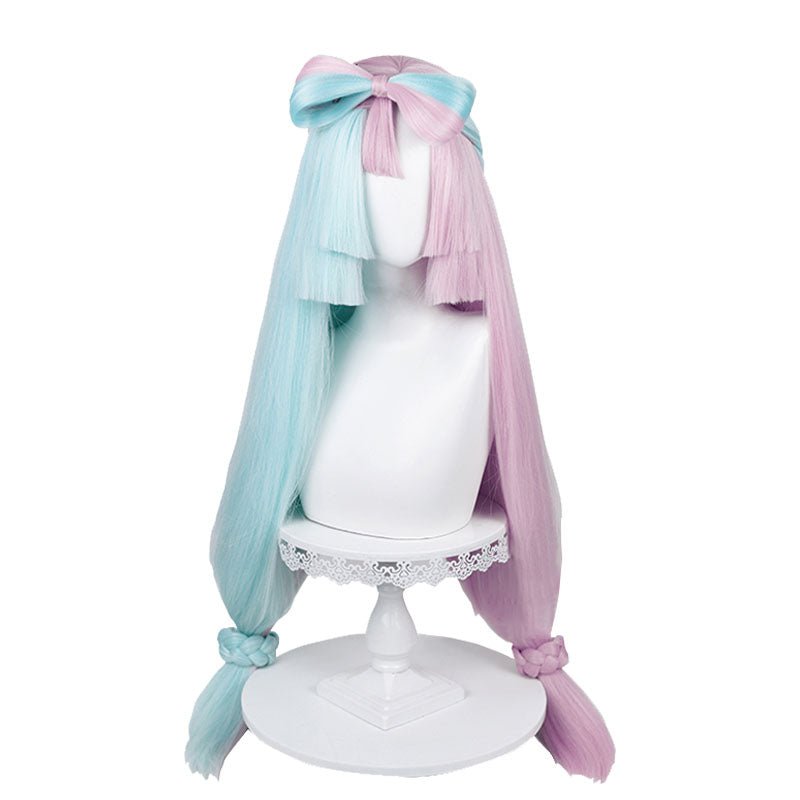 Pokemon Scarlet and Violet Iono Cosplay Wig - lemailwigs