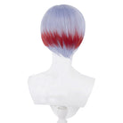 Pokemon Scarlet and Violet Penny Blue Mixed Red Cosplay Wig - lemailwigs