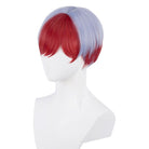 Pokemon Scarlet and Violet Penny Blue Mixed Red Cosplay Wig - lemailwigs
