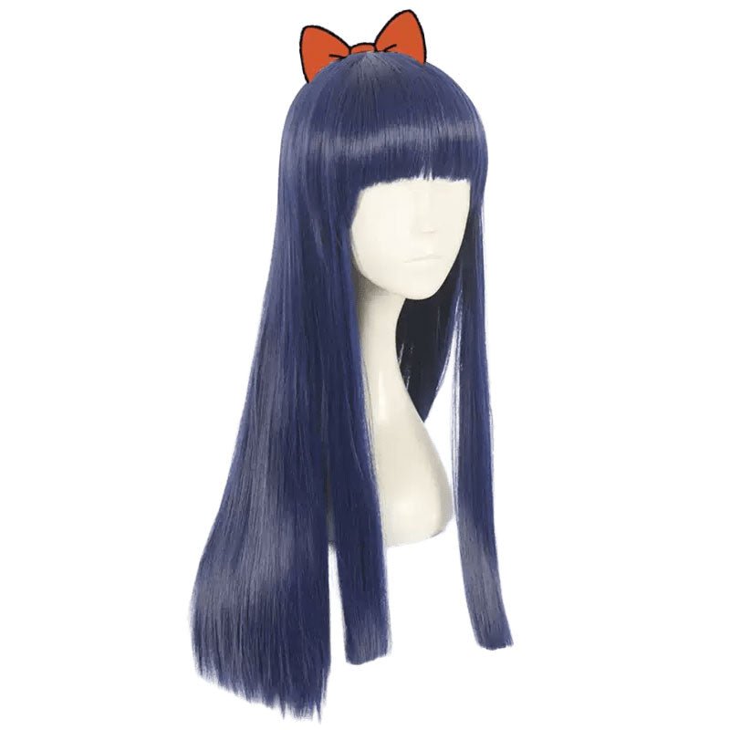 Pop Team Epic Pipimi Blue Long Copslay Wig - lemailwigs