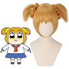 Pop Team Epic Popuko Yellow Copslay Wig Accessories - lemailwigs