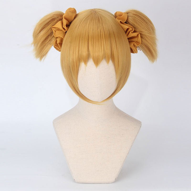 Pop Team Epic Popuko Yellow Copslay Wig Accessories - lemailwigs