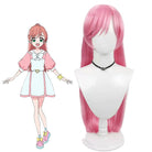 Precure Pretty Cure Cure Prism Nijigaoka Mashiro Pink Cosplay Wig - lemailwigs