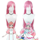 Precure Pretty Cure Cure Prism Nijigaoka Mashiro Pink Cosplay Wig - lemailwigs