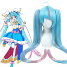 Precure Pretty Cure Cure Sky Sora Harewataru Blue Cosplay Wig - lemailwigs