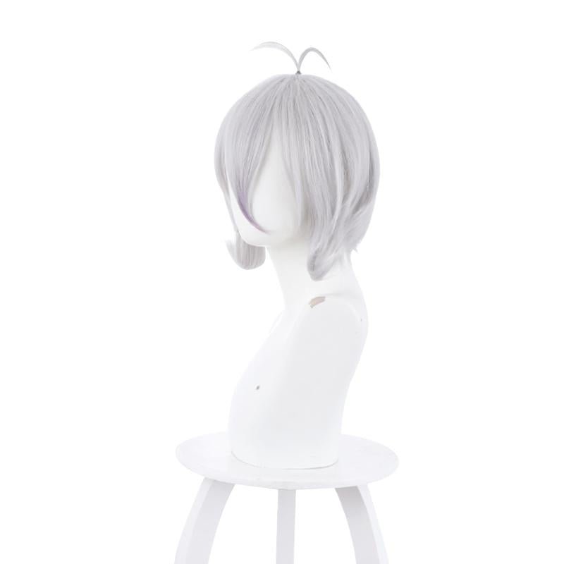 Princess Connect! Re:Dive Kokoro Natsume Short Silver Grey Cosplay Wigs - lemailwigs