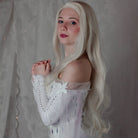 Princess Elsa Cosplay Wigs Long Blonde Loose Wave - lemailwigs