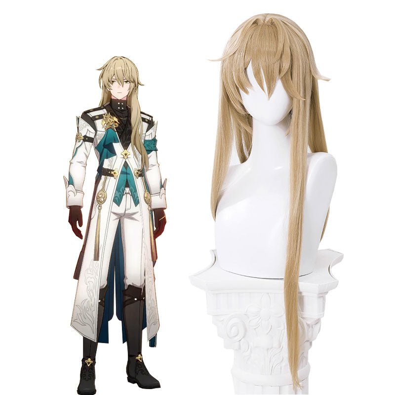 Ready To Ship Honkai: Star Rail Luocha Long Straight Multi - Color Cosplay Wig - lemailwigs