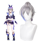 Ready To Ship Honkai: Star Rail Silver Wolf Grey Mixed Blue Cosplay Wig - lemailwigs