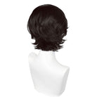 Reverse: 1999 Schneider Short Curly Black Cosplay Wig - lemailwigs