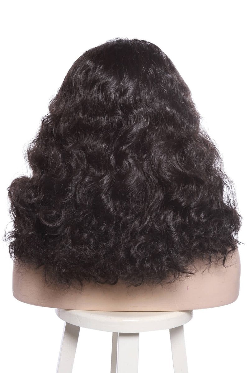 Rubeus Hagrid Black Curly Cosplay Wigs - lemailwigs