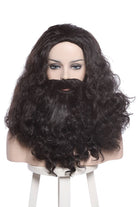 Rubeus Hagrid Black Curly Cosplay Wigs - lemailwigs