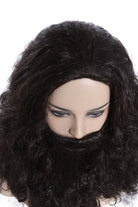 Rubeus Hagrid Black Curly Cosplay Wigs - lemailwigs