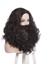 Rubeus Hagrid Black Curly Cosplay Wigs - lemailwigs