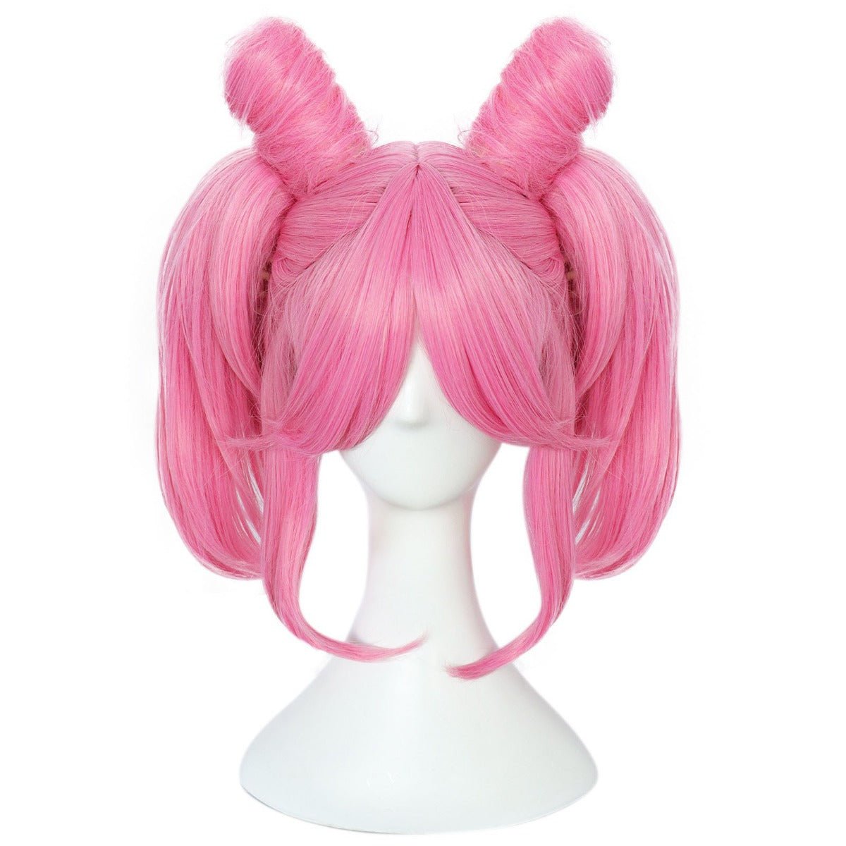 Sailor Moon Chibiusa Short Pink Cosplay Wig - lemailwigs