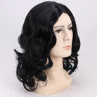 Severus Snape Black Curly Cosplay Wigs - lemailwigs