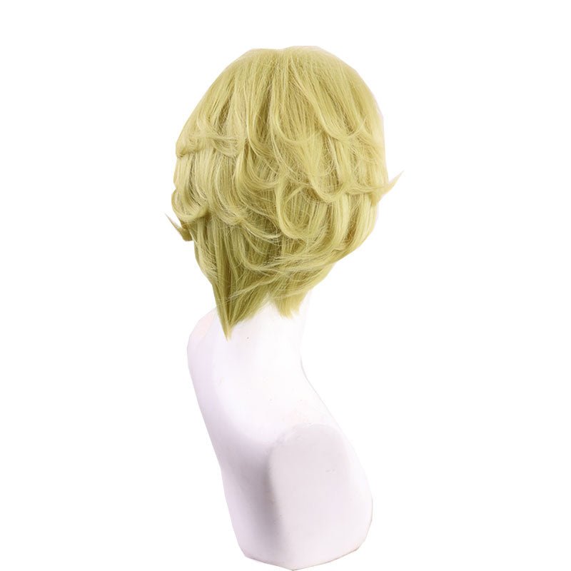 Shingeki No Kyojin The Final Season Zeke Jaeger Short Cosplay Wig - lemailwigs