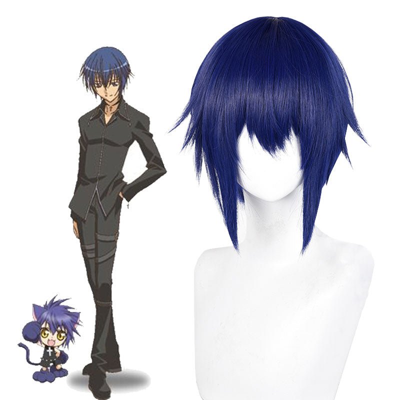 Shugo Chara! Tsukiyomi Ikuto Dark Blue Cosplay Wig - lemailwigs