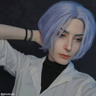 SK8 the Infinity Langa Blue Short Men Cosplay Wigs - lemailwigs