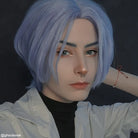 SK8 the Infinity Langa Blue Short Men Cosplay Wigs - lemailwigs