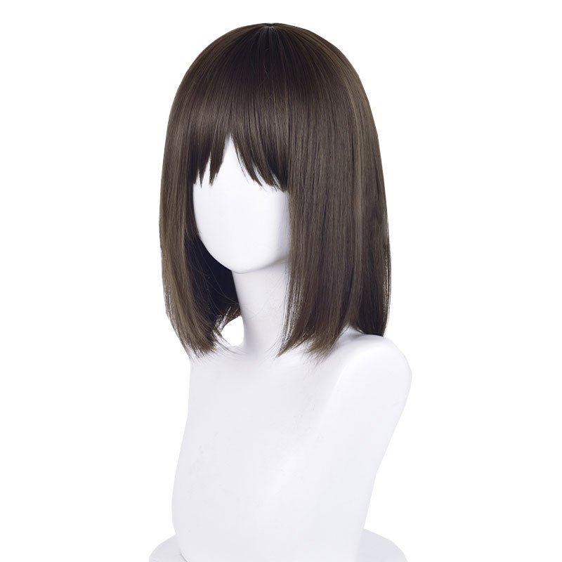 Skip and Loafer Mitsumi Iwakura Short Brown Cosplay Wig - lemailwigs