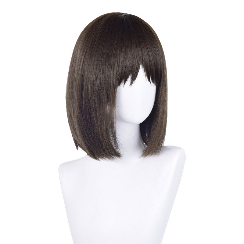 Skip and Loafer Mitsumi Iwakura Short Brown Cosplay Wig - lemailwigs