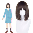 Skip and Loafer Mitsumi Iwakura Short Brown Cosplay Wig - lemailwigs