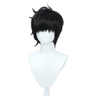 Solo Leveling Sung Jinwoo Short Black Cosplay Wig - lemailwigs