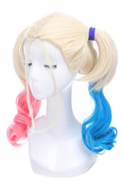 Suicide Squad Harley Quinn Dip Dye Wave Cosplay Wigs - lemailwigs