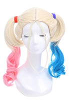 Suicide Squad Harley Quinn Dip Dye Wave Cosplay Wigs - lemailwigs