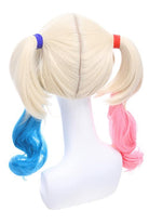 Suicide Squad Harley Quinn Dip Dye Wave Cosplay Wigs - lemailwigs