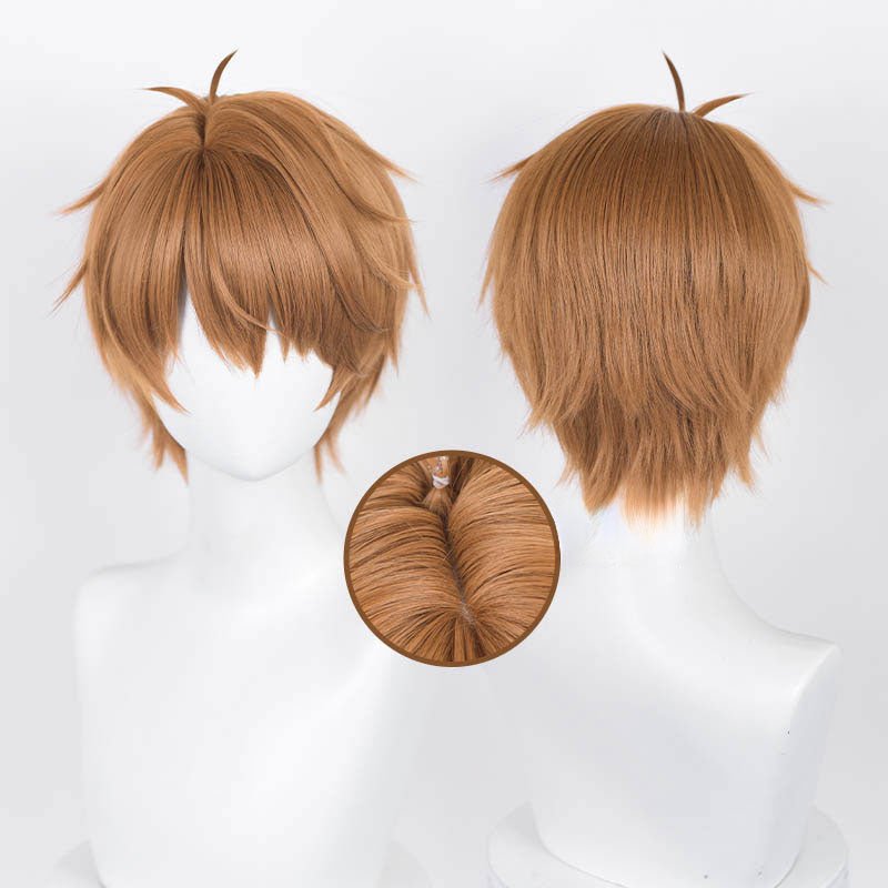 Tears of Themis Luke Pearce Raven Xiayan Yellow Short Cosplay Wig - lemailwigs