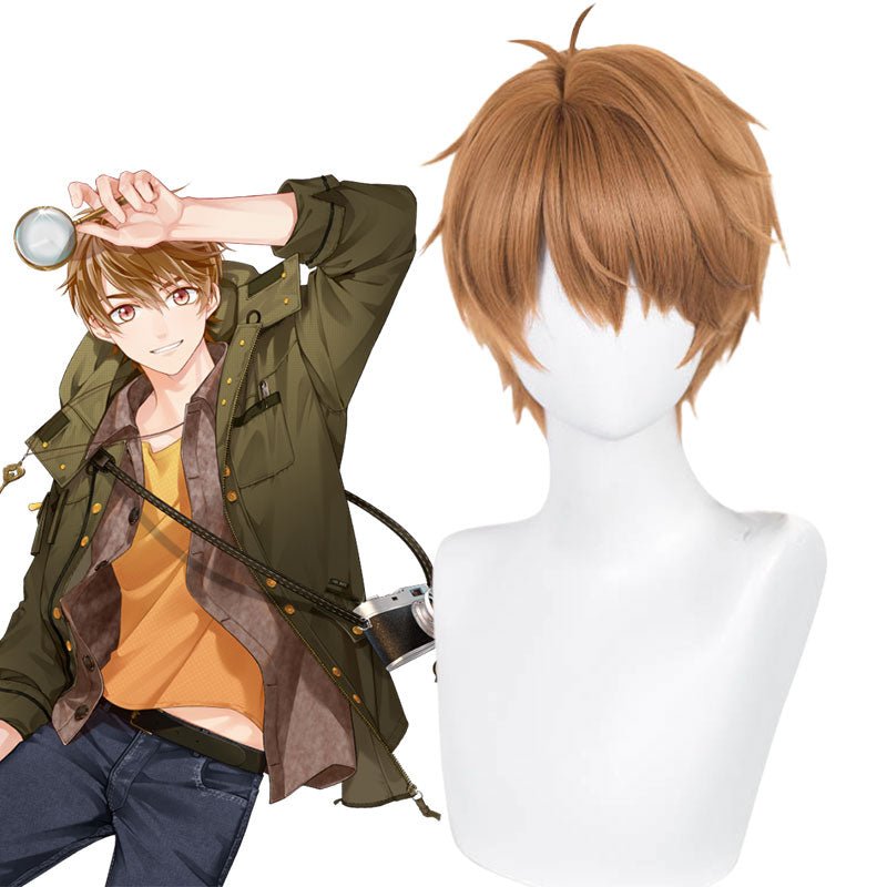 Tears of Themis Luke Pearce Raven Xiayan Yellow Short Cosplay Wig - lemailwigs