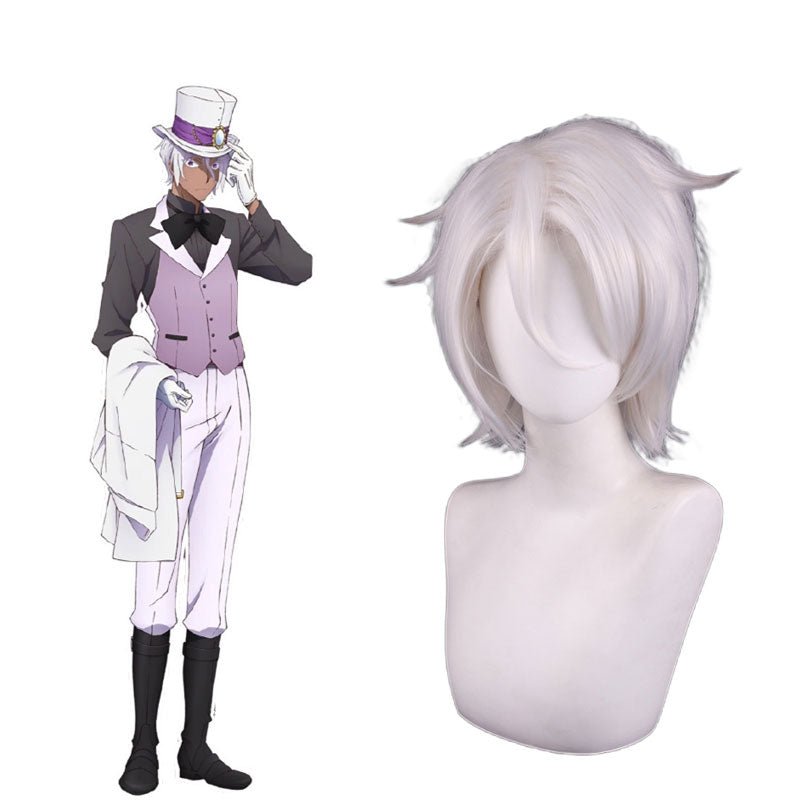 The Case Study of Vanitas Noe White Short Cosplay Wig - lemailwigs